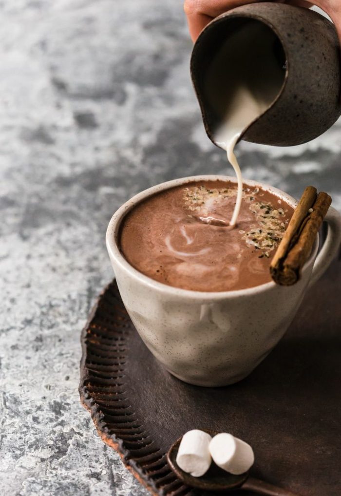 chocolat chaud recette boissons hivernales