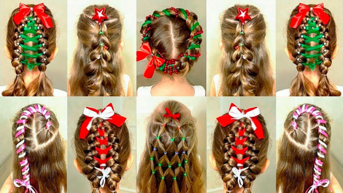 coiffure Noël plein d’idées