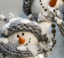 Comment faire un bonhomme de neige pour la déco Noël : idées et tutos (4)