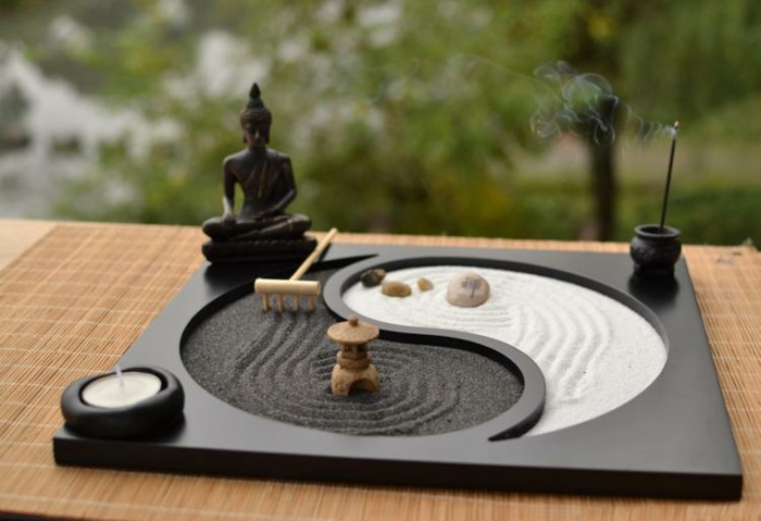 jardin zen miniature idée cadeau secret santa