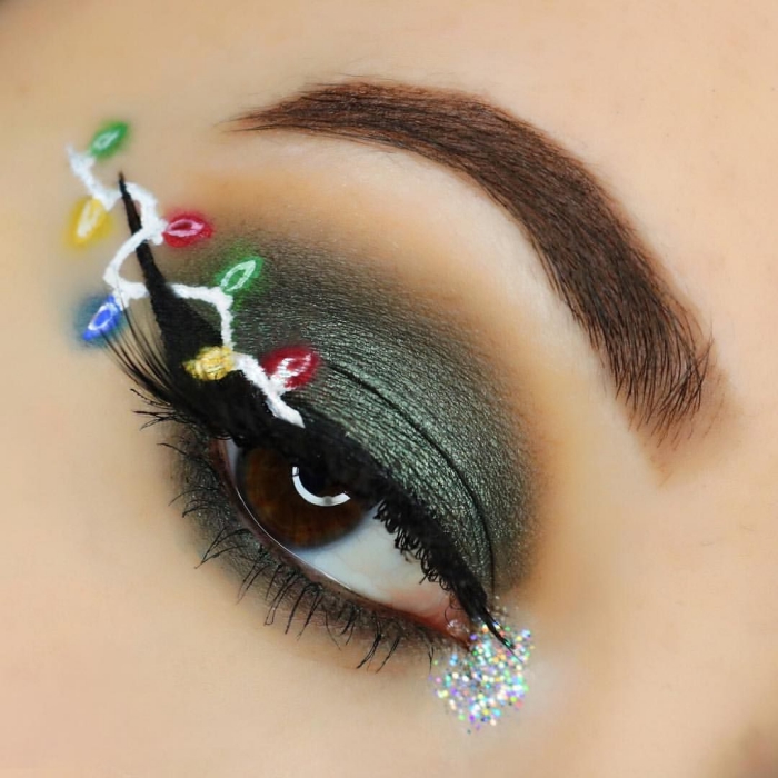 Maquillage Noël : 20 idées pour rendre la fête sublime