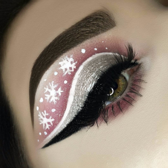 Maquillage Noël : 20 idées pour rendre la fête sublime