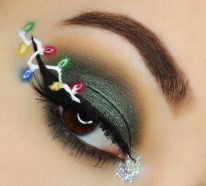 Maquillage Noël : 20 idées pour rendre la fête sublime (3)