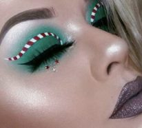 Maquillage Noël : 20 idées pour rendre la fête sublime (2)