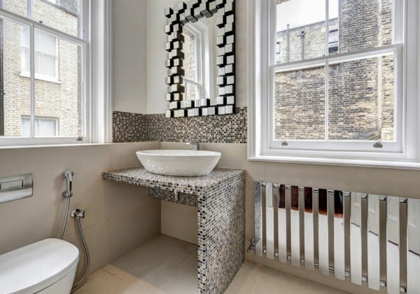 carrelage salle de bain 2020 texturé style romain