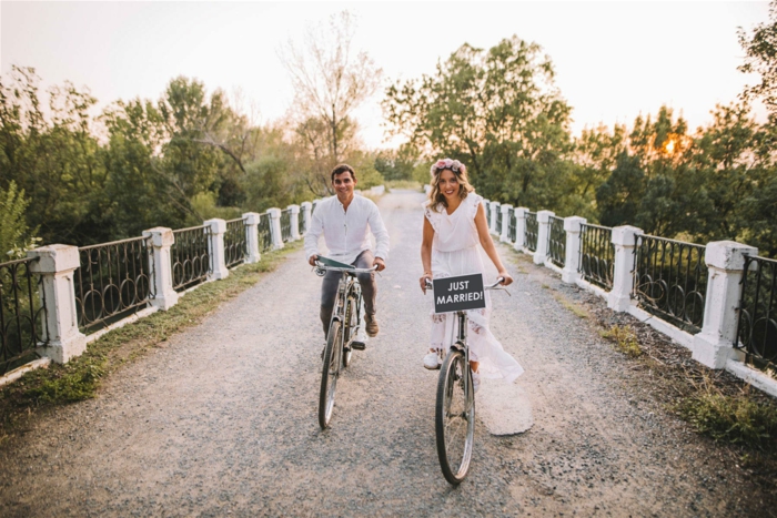 vélo mariage écolo idée