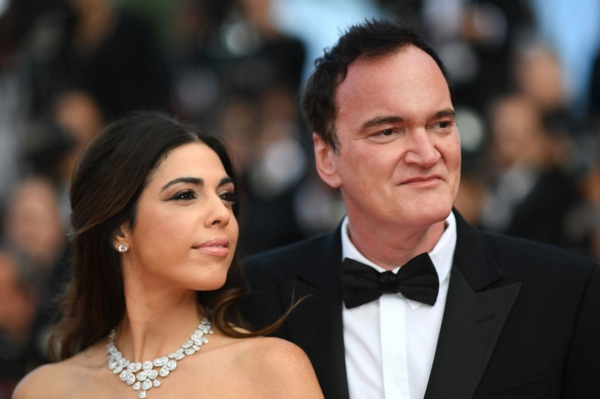 Quentin Tarantino et sa femme la chanteuse israélienne Daniella Pick à Cannes en 2019