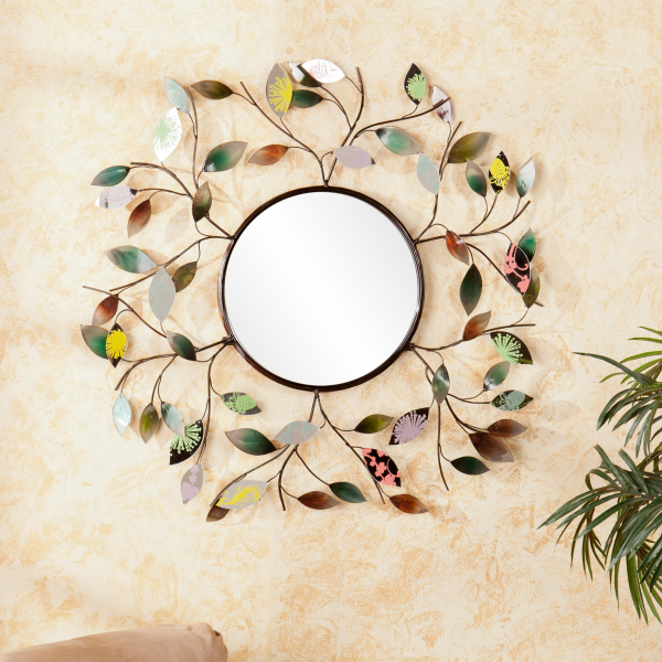 miroir décoratif mural décoré facilement
