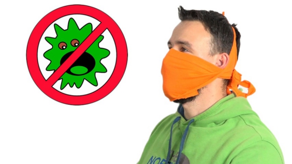 confectionner un masque anti-coronavirus à partir d'un T-shirt sans couture