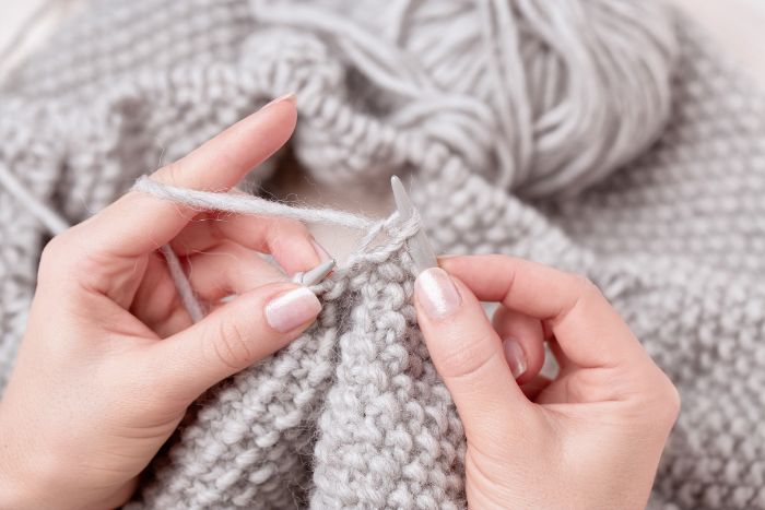 confinement apprendre à tricoter