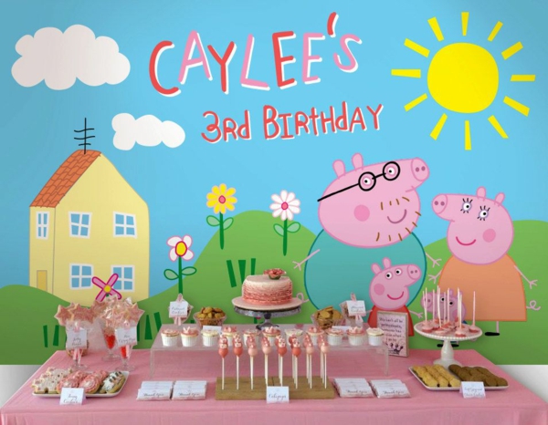 Idees De Gateau Peppa Pig Et De Deco Anniversaire Peppa Pig