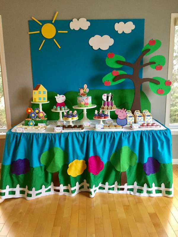 Idees De Gateau Peppa Pig Et De Deco Anniversaire Peppa Pig
