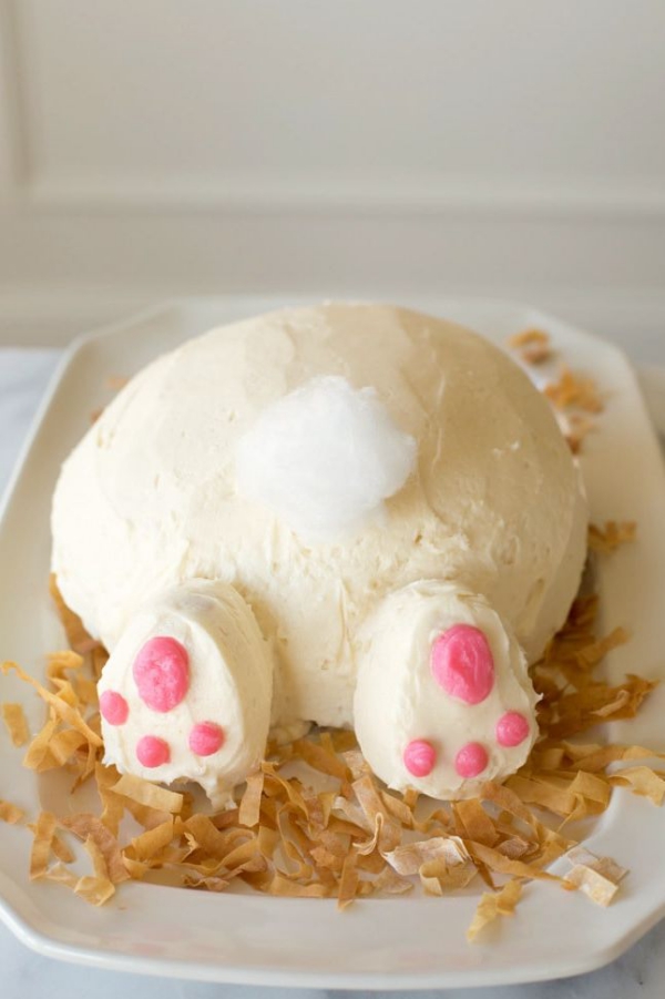 dessert de Pâques gâteau de lapin 