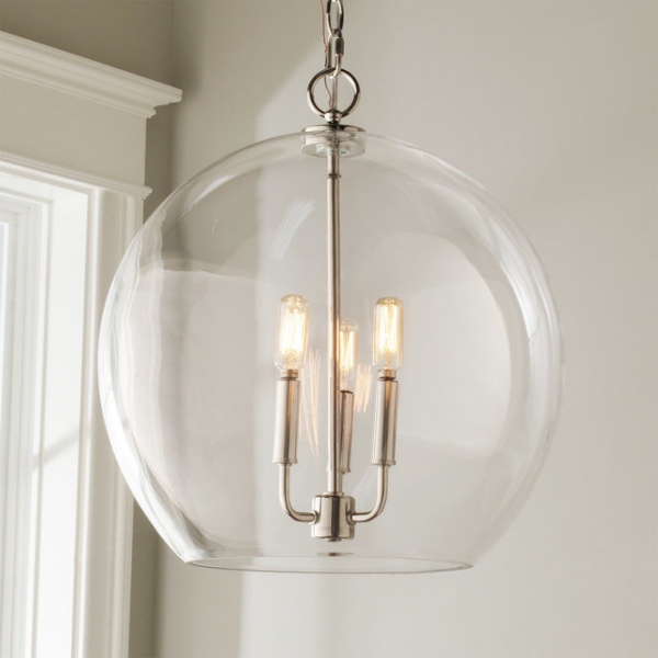 éclairage et lampes pour la maison une sphère en verre 