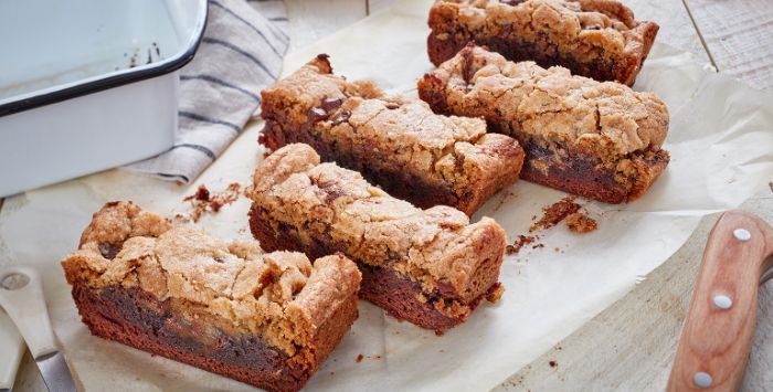 dessert moelleux recette brookies - le mix gourmand entre brownie et cookies