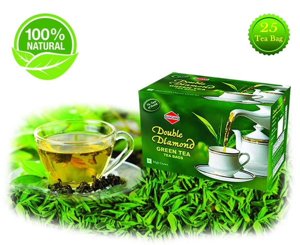 les bienfaits du thé vert boîte de 25 sachets 