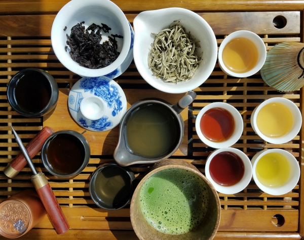 les bienfaits du thé vert plusieurs variétés 