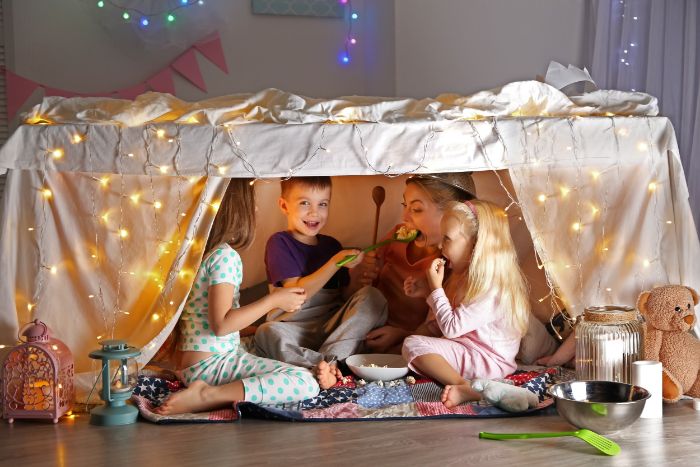Diy Construire Une Cabane D Interieur Pour Enfant