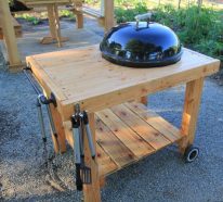 Aménager un coin barbecue : idées de confortabilité en bois (4)