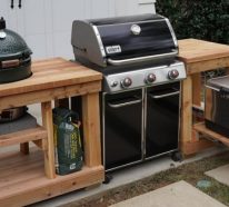 Aménager un coin barbecue : idées de confortabilité en bois (3)