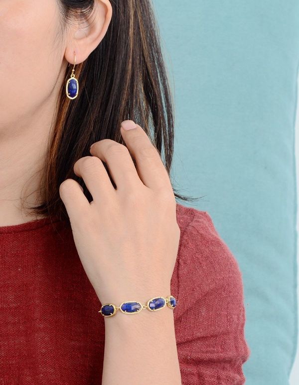 lapis lazuli bracelet pierre anti-stress