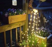 Éclairage de jardin DIY : 23 idées lumineuses et amusantes pour éclairer vos soirées (2)
