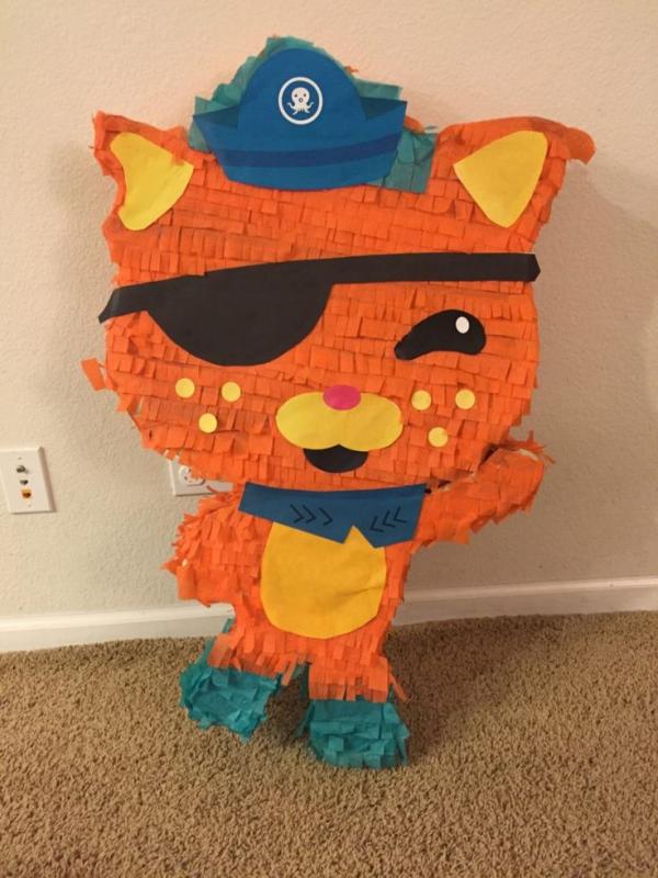 fabriquer une piñata chatton