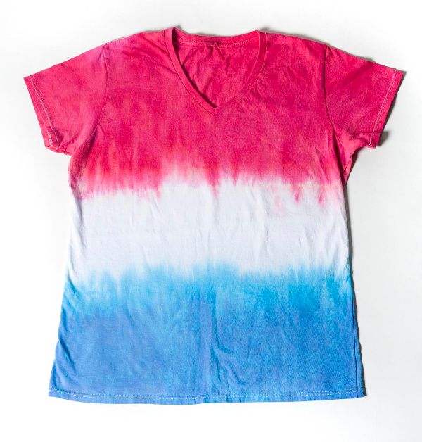 mode femme tie and dye maison t-shirt
