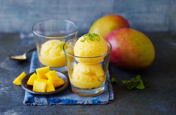 recette sorbet à la mangue recette